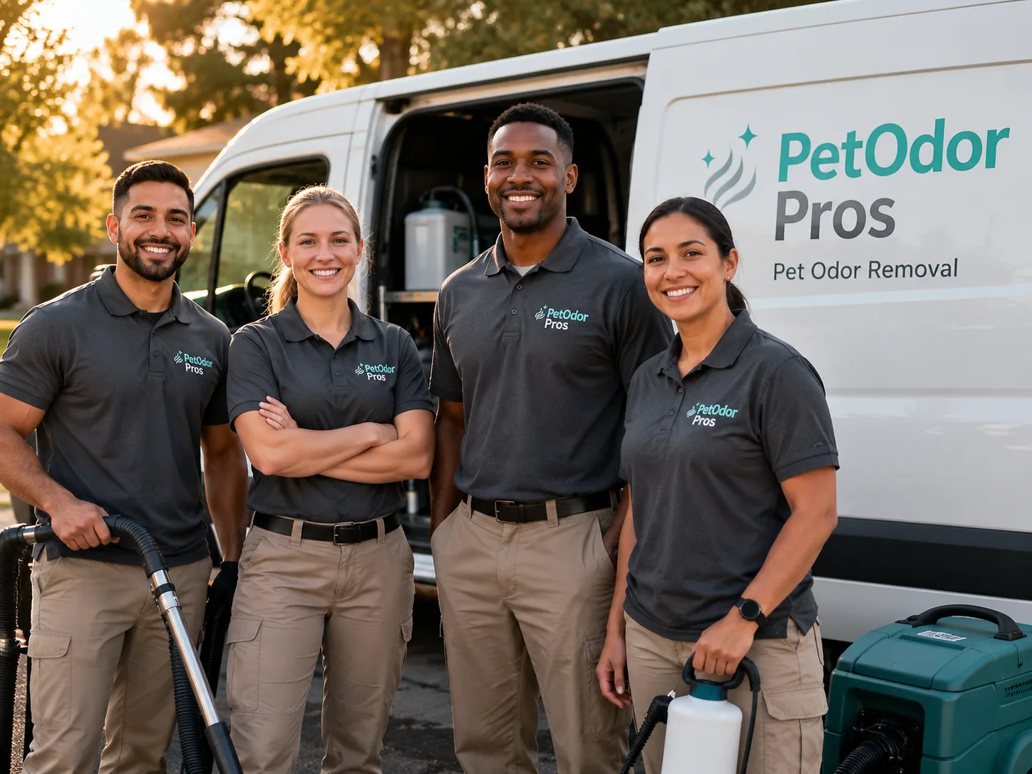 Pet Odor Removal team serving O Neals, CA